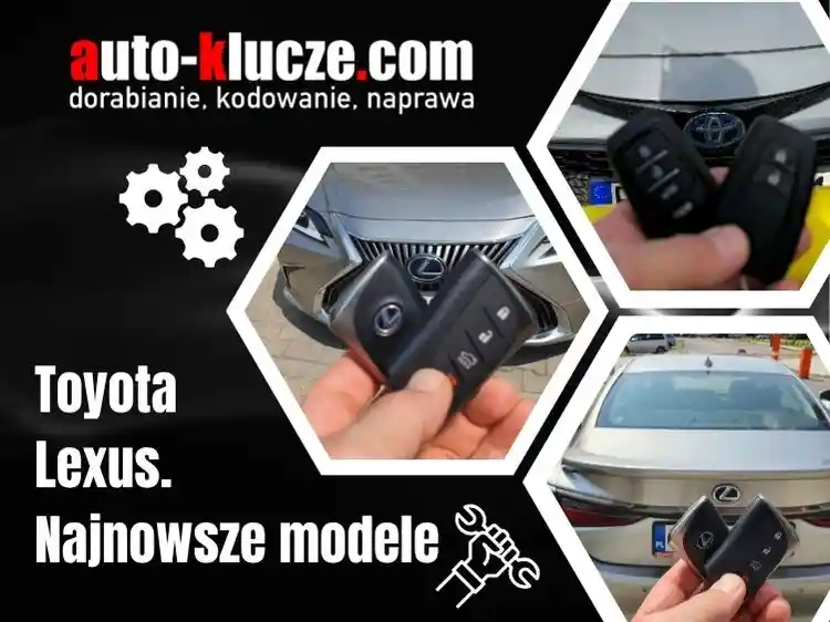 dwie toyoty z kluczem oryginalnym oraz dorobionym