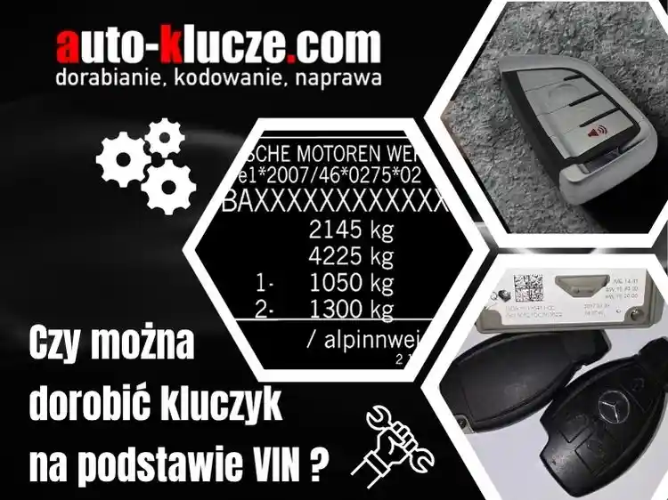 Tabliczka VIN do BMW