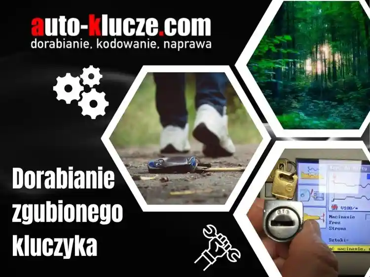 ciemny las, zgubiony kluczyk